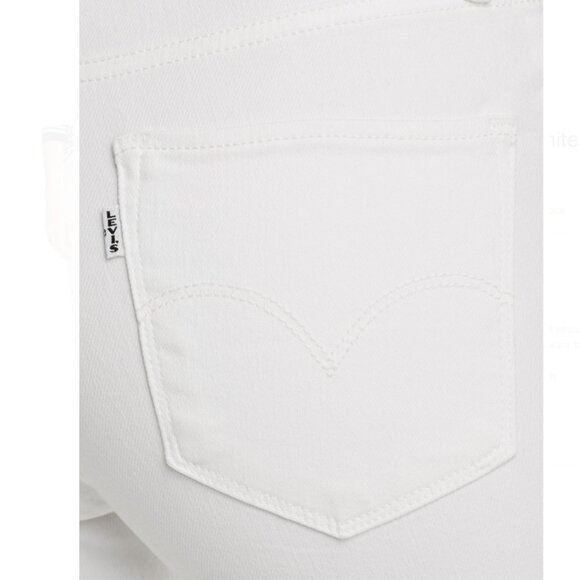 Levi’s Women’s White 721 High Rise Skinny Jeans - Picture 10 of 11